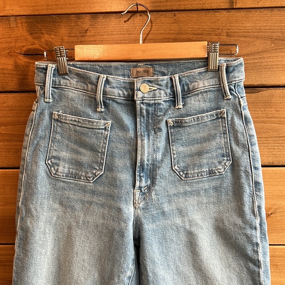 MOTHER *Hustler Patch Pocket Ankle* Jeans Size 29 - Picture 5 of 9